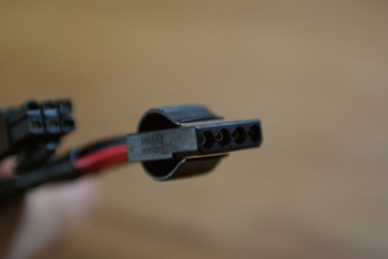 Détail d´une prise Molex