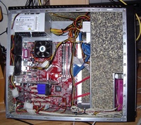 Modifications sur le boitier : ajout du Gedicoustic