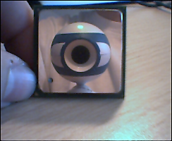 Reflet de ma Webcam sur mon P4